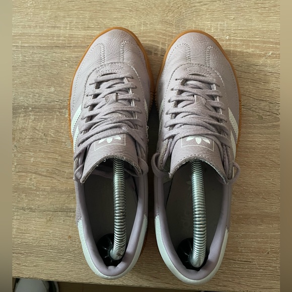 Adidas samba uk 6 purple and gum - Picture 4 of 6